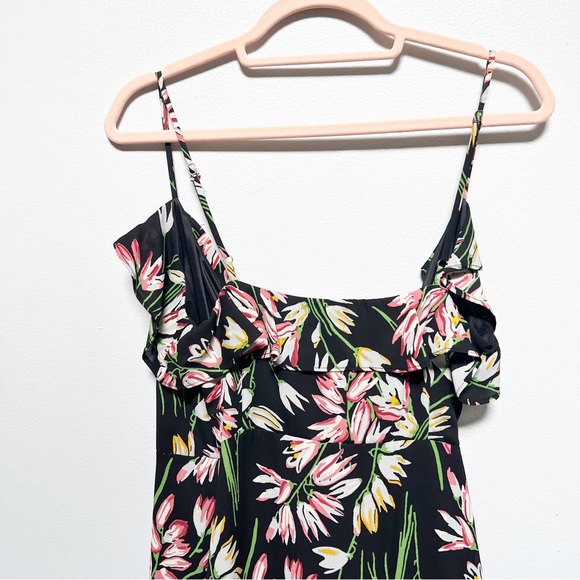 Likely Revolve Painted Tulip Rae Wrap Ruffle Hi-Low Maxi Dress - Picture 10 of 12